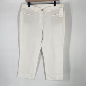 brax White Slim Pants Size 44 NWT